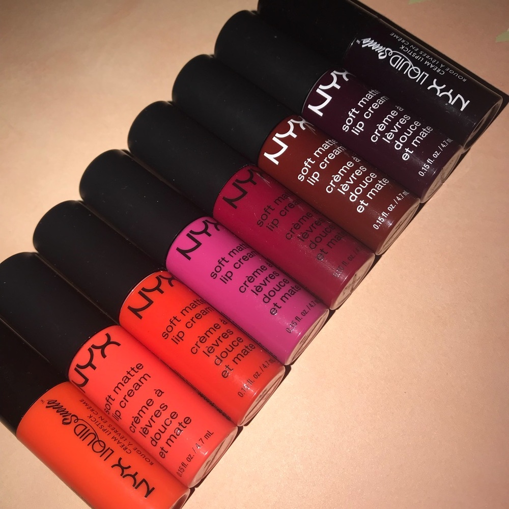 NYX 8-COUNT MINI LIQUID LIP SET!💋